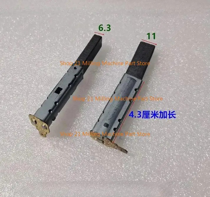 2pcs 6.3*10/11 7.2*13mm Electric Brush for Pressure Washer Vacuum Cleaner
