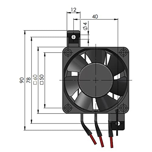 110V Thermistor Heater Mini Air Heating Constant 12V/250W, 12V/250W
