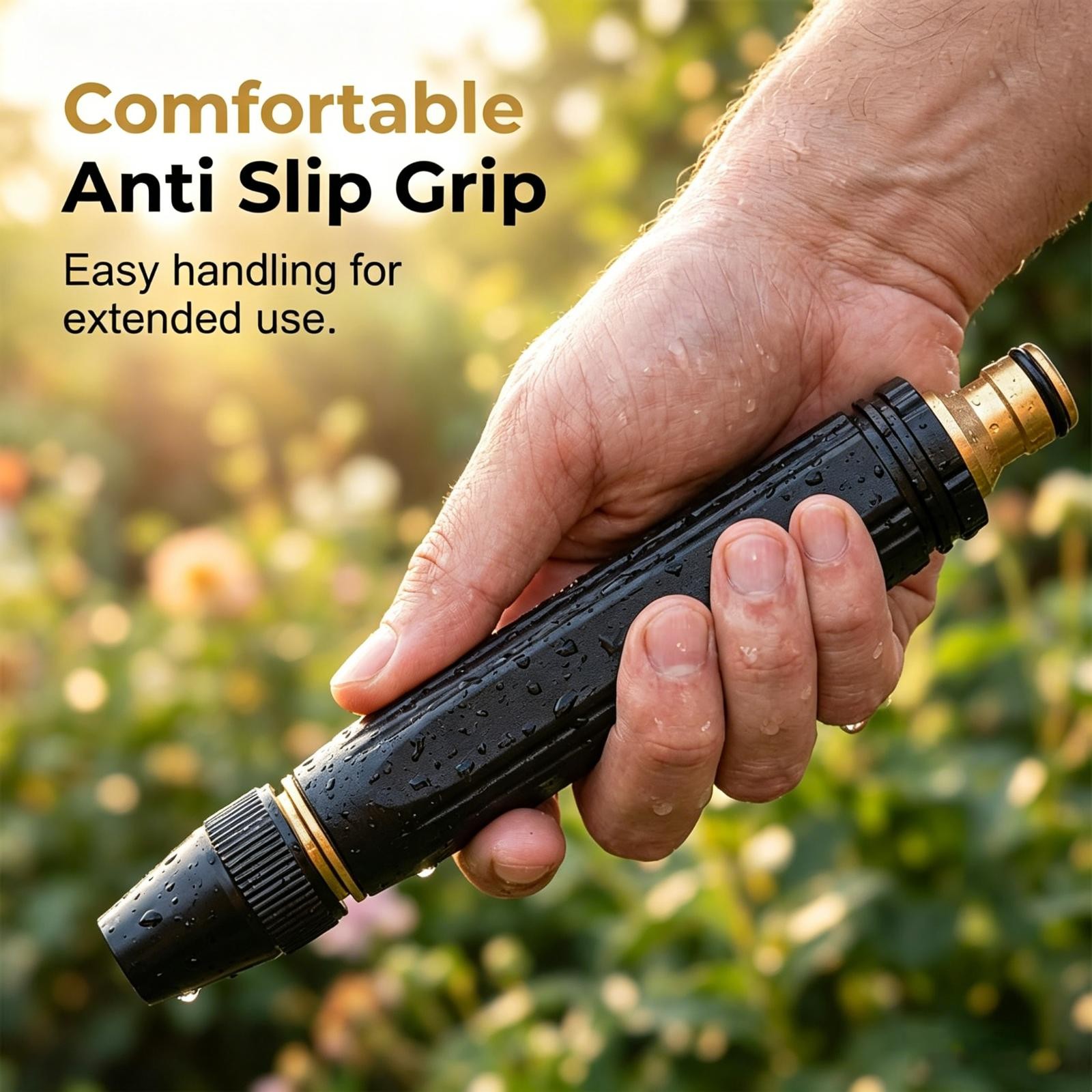 Larnto High Pressure Hose Nozzle Water Gun for Car Wash Garden Pressure Booster