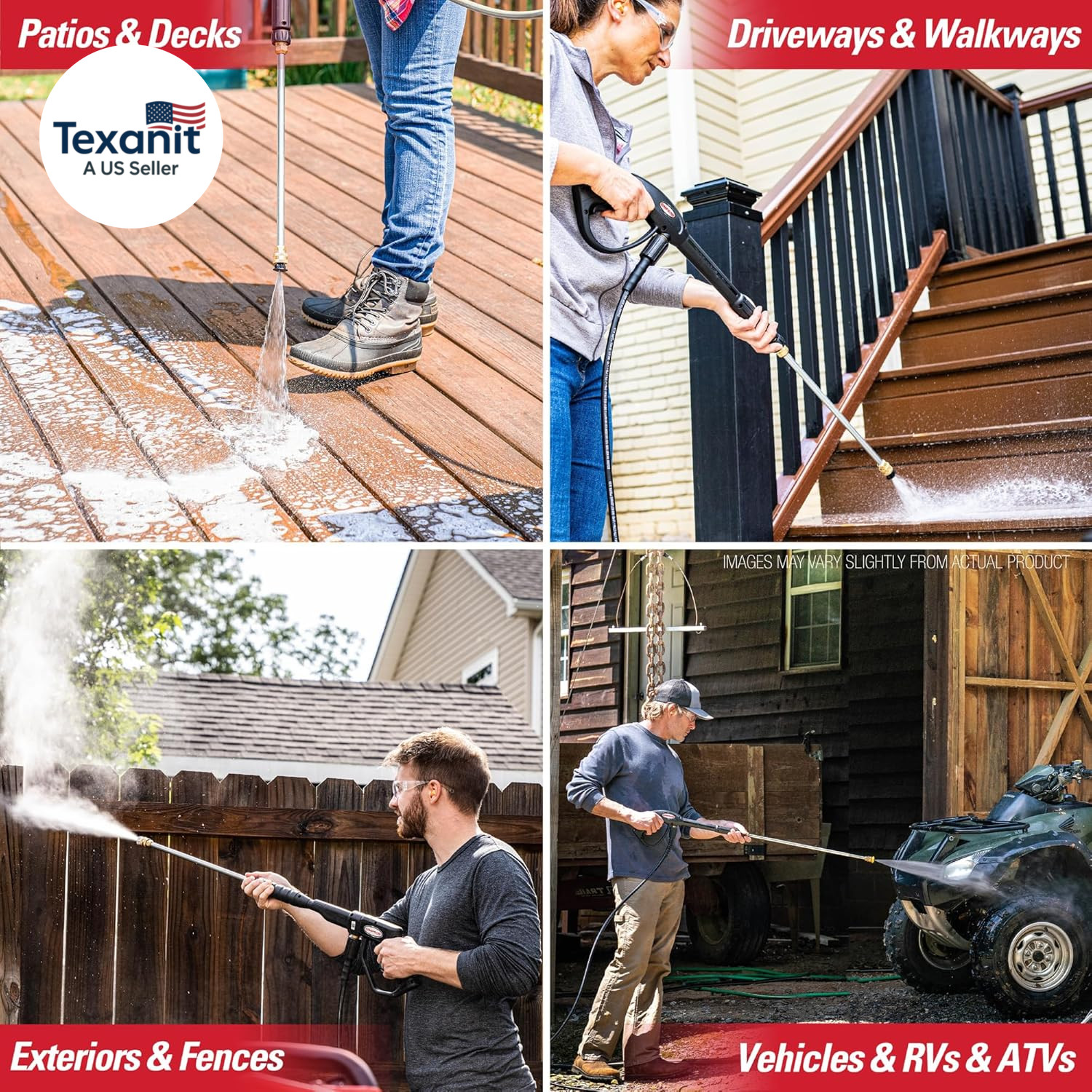 Simpson Cleaning 3200 PSI Gas Pressure Washer, 2.5 GPM Residential Power Washer