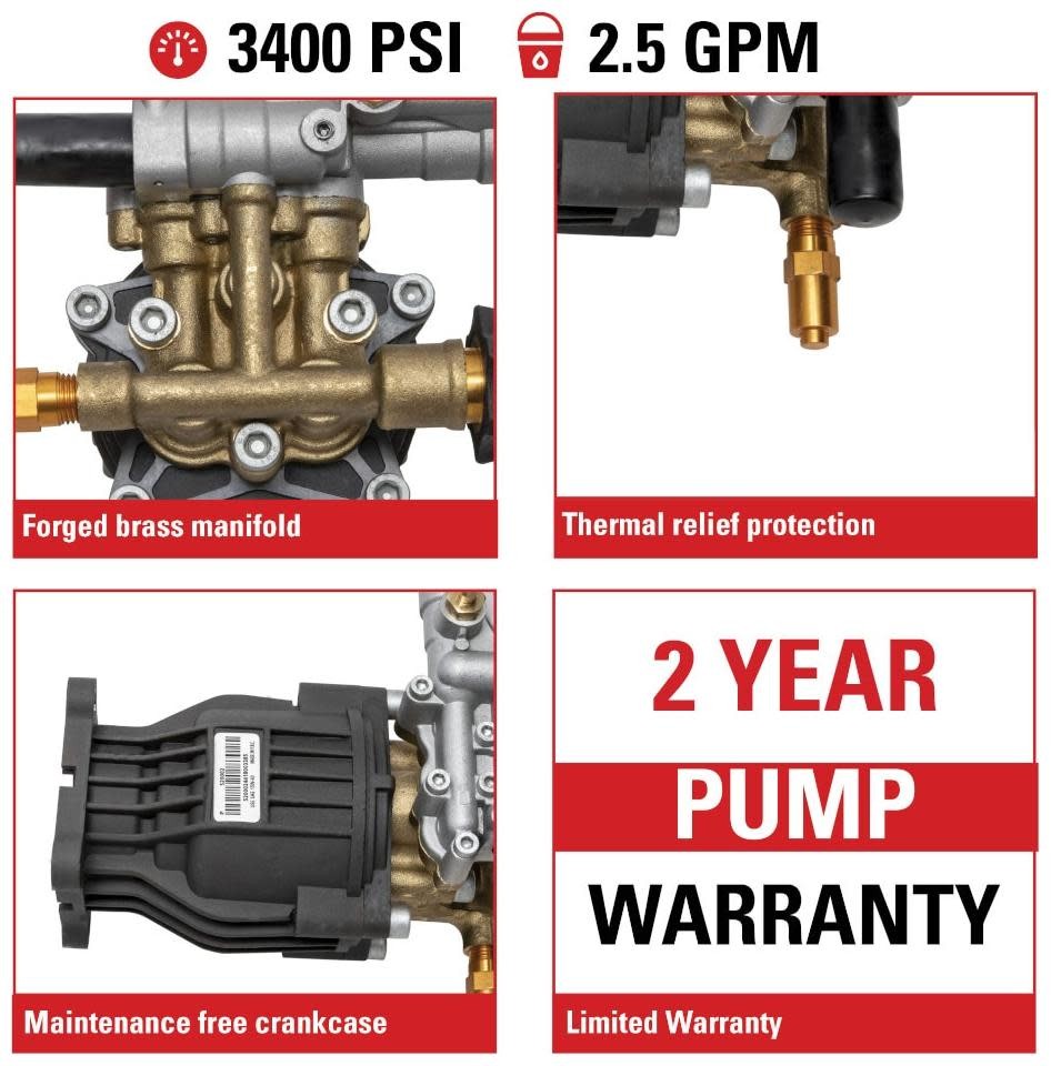 OEM Technologies 90029 OEM Technologies Fully Plumbed 3400 PSI