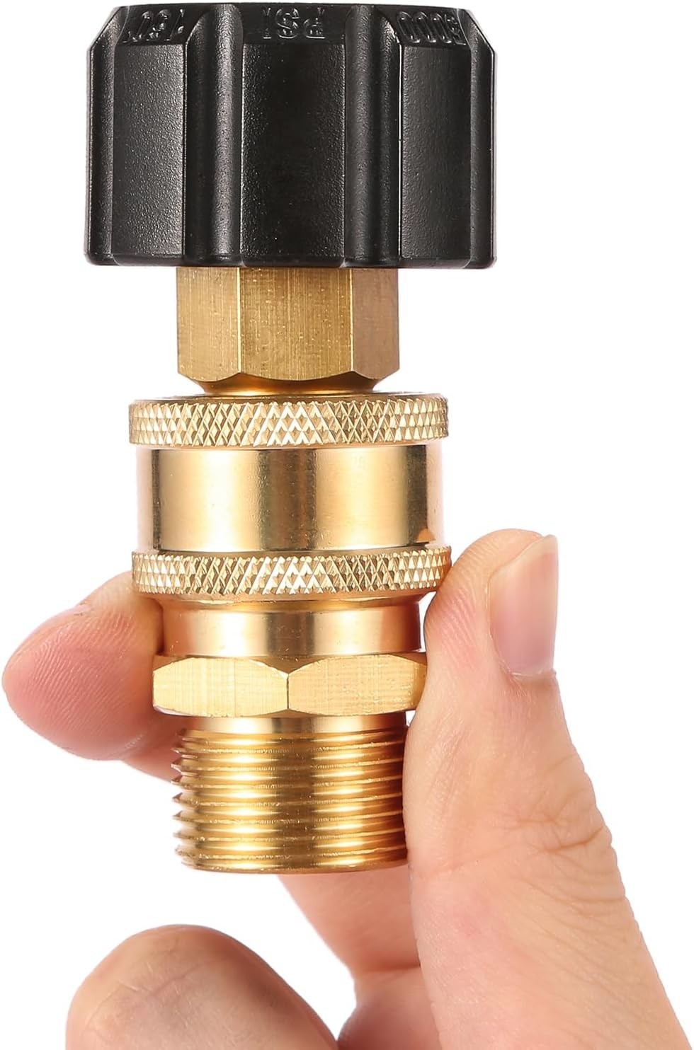 Quick Connect Kit M22 15mm to 3/8 Inch for Pressure Washer Fittings