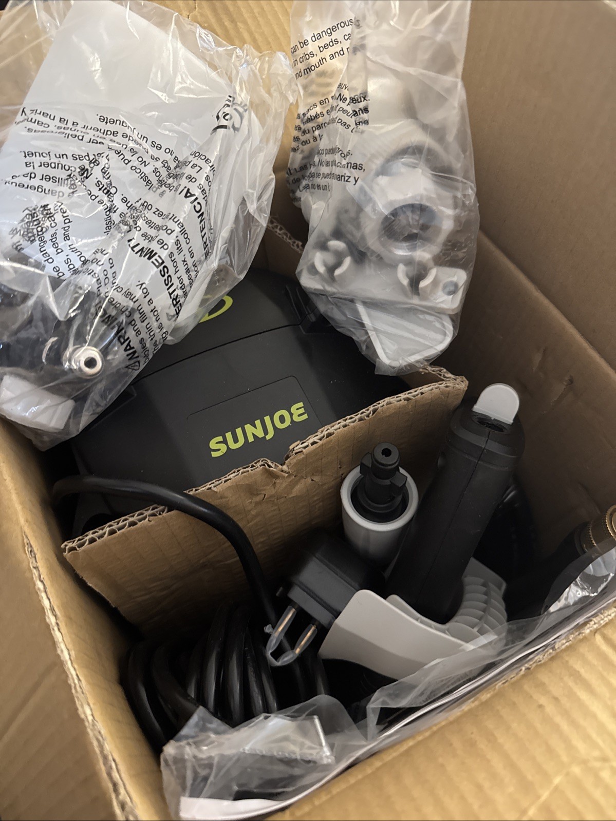 SUN JOE SPX15000-Q 1500 PSI PRESSURE WASHER 13-AMP FOAM CANNON – Scratch & Dent