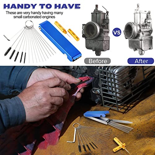 Torch Tip Cleaner Carburetor Cleaning Tool Kit