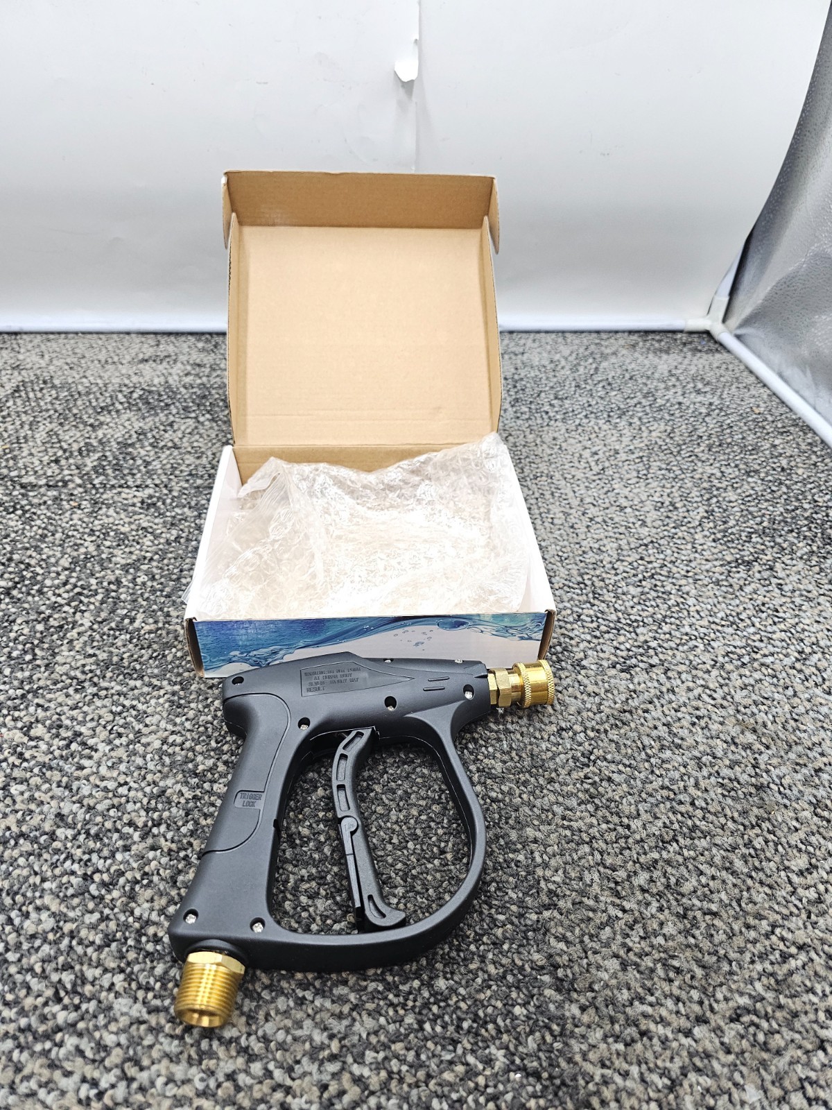 DUSICHIN Short Wand High Pressure Washer Gun 3000 PSI 1/4″ Quick Release Nozzle