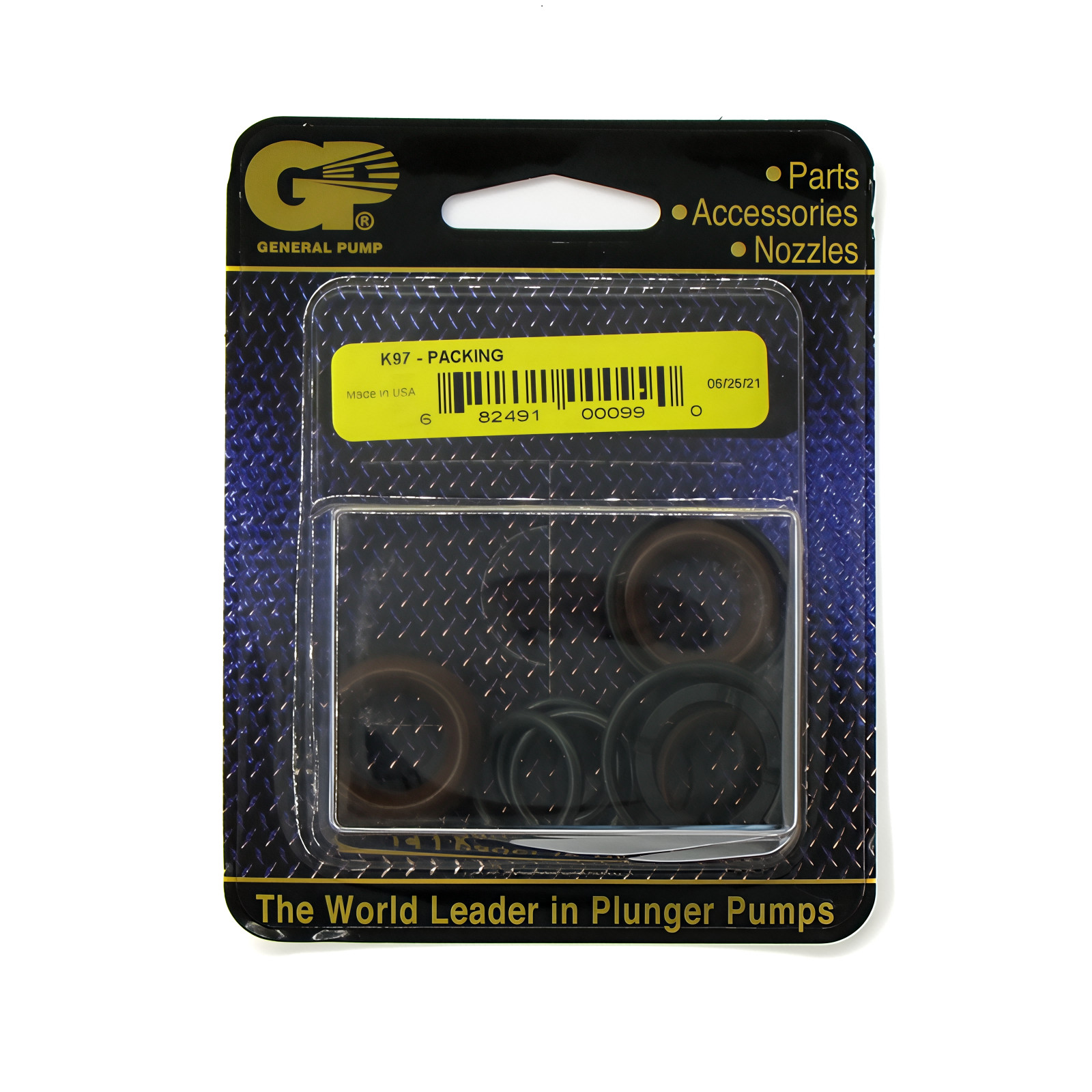 General Pump Kit 97, Short Packing Assembly, 15mm