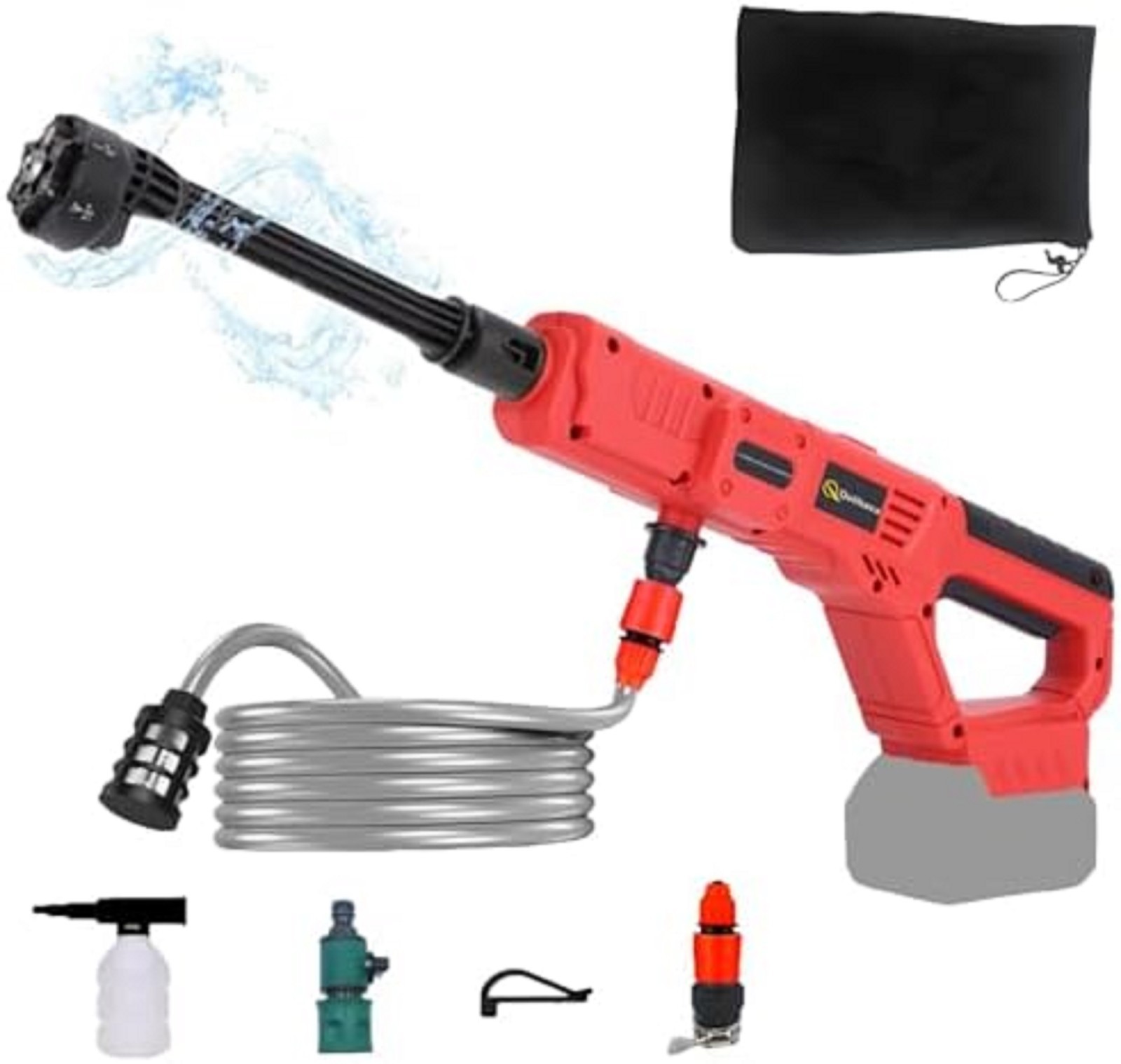 Cordless Pressure Washer for Milwaukee M18 Battery, Portable Cordless Power Wash