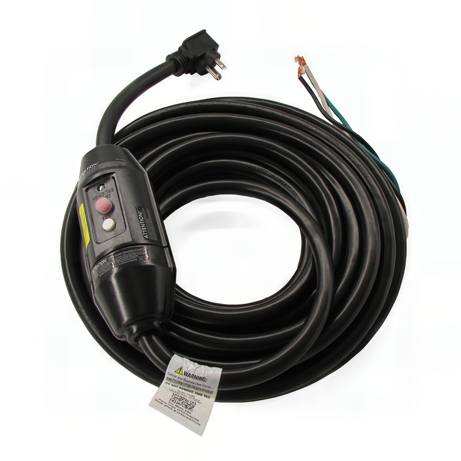 GFCI Cord, 120V 15A 36′ w/Plug – UL-Listed, Rugged Construction