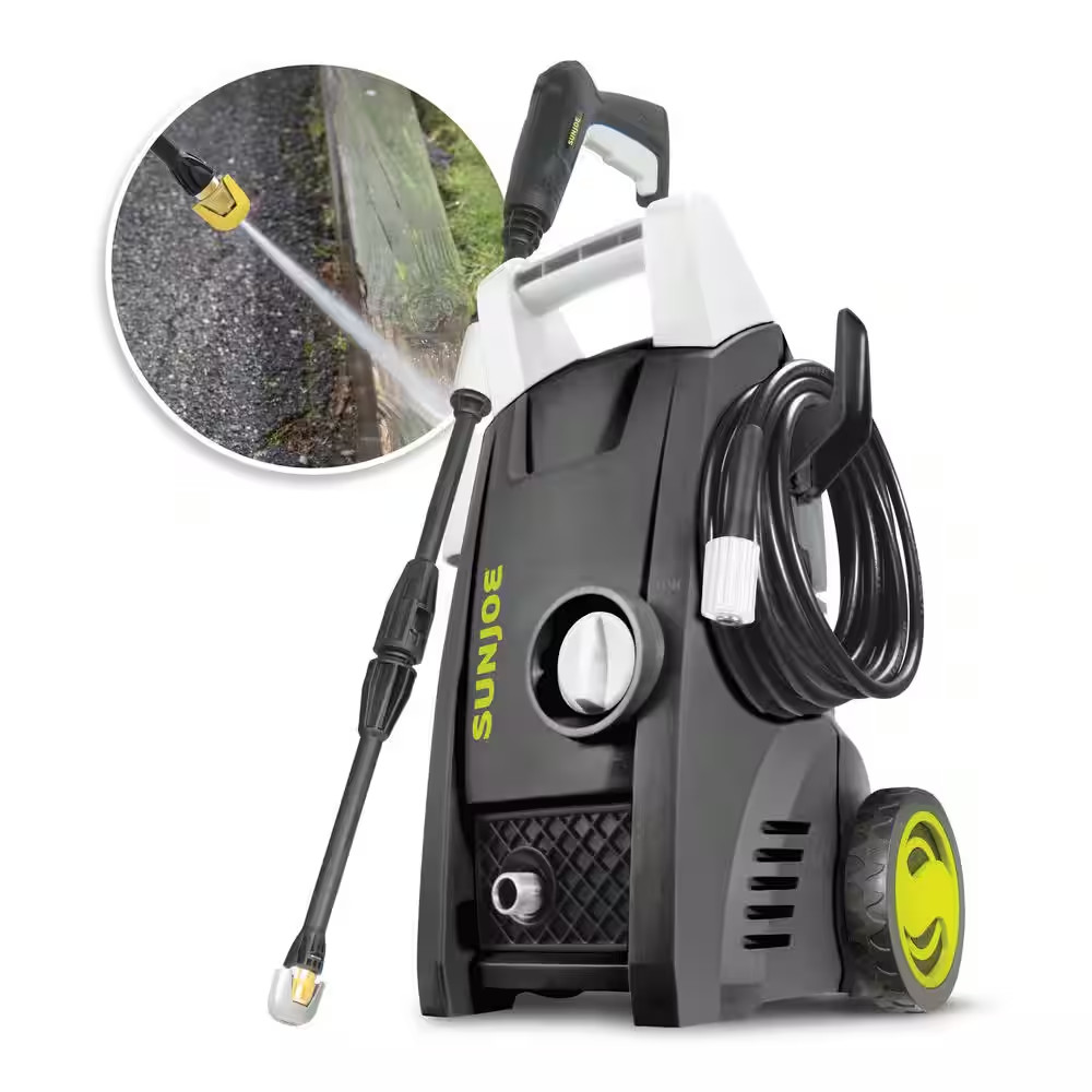 1600 PSI Electric Pressure Washer Portable Power Washer 1.09 GPM Cold Water