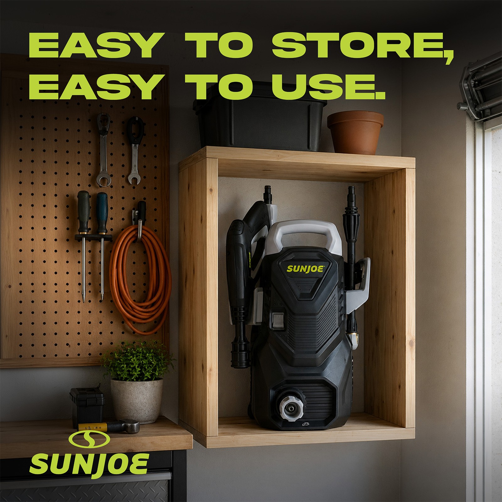Sun Joe Electric Pressure Washer with Foam Cannon, 1500 PSI, 1.1 GPM (Used)