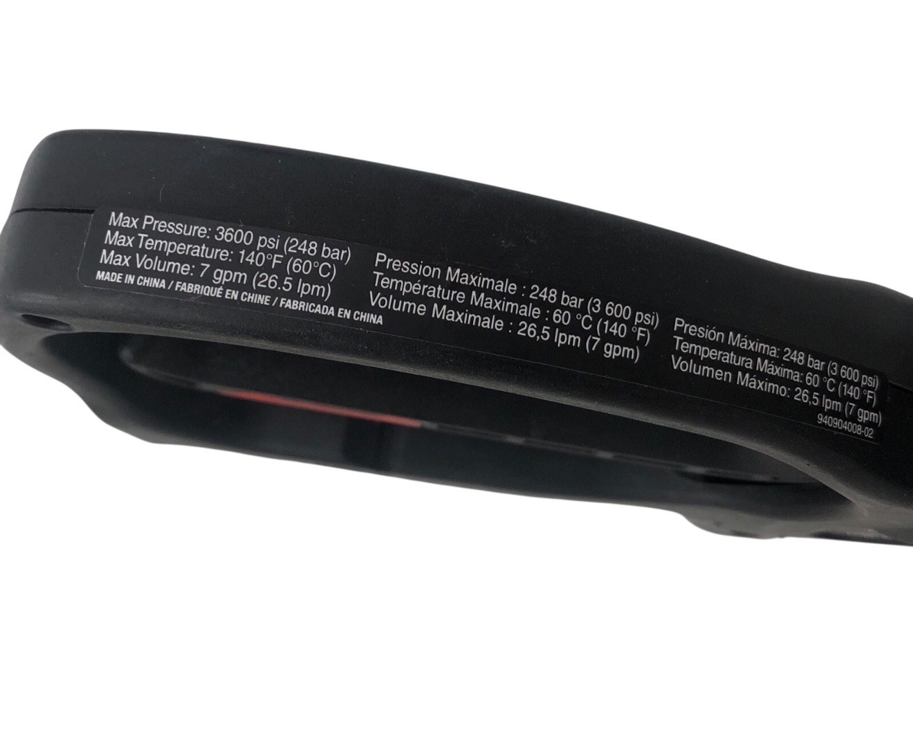 RYOBI 3,300 PSI Pressure Washer Trigger Gun Wand Handle Replacement