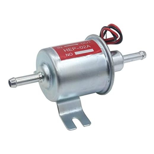 Effoexpart Universal Electric Fuel Pump 12V Transfer Low Pressure 5-9 PSI Gas