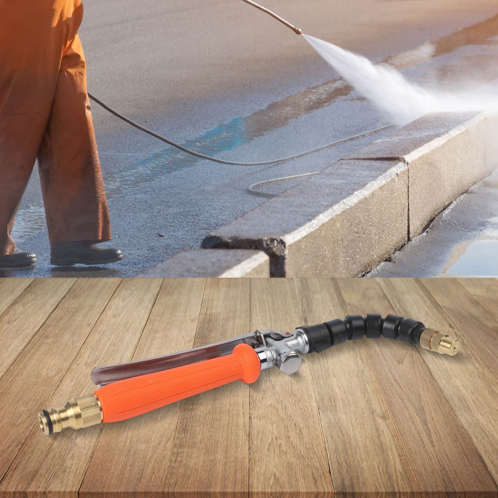 Stainless Steel Multi Mode Spray Wand for Effective Cleaning Solutions