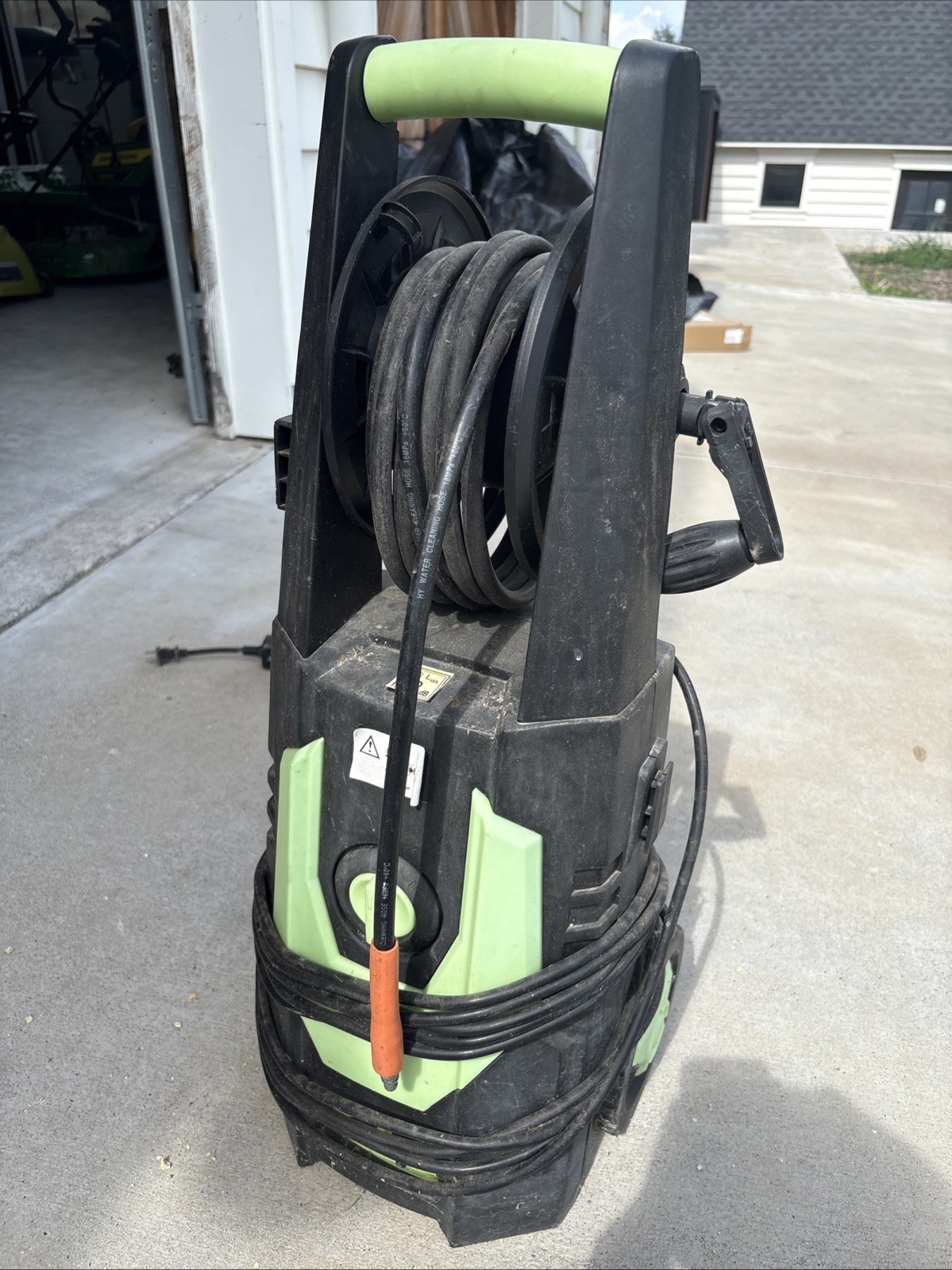 Sun Joe SPX3000 Electric Pressure Washer Portable with Wheels