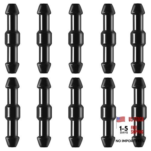 Universal Windshield Washer Hose Connectors, I-Type Wiper Hose 10PCS I-Type