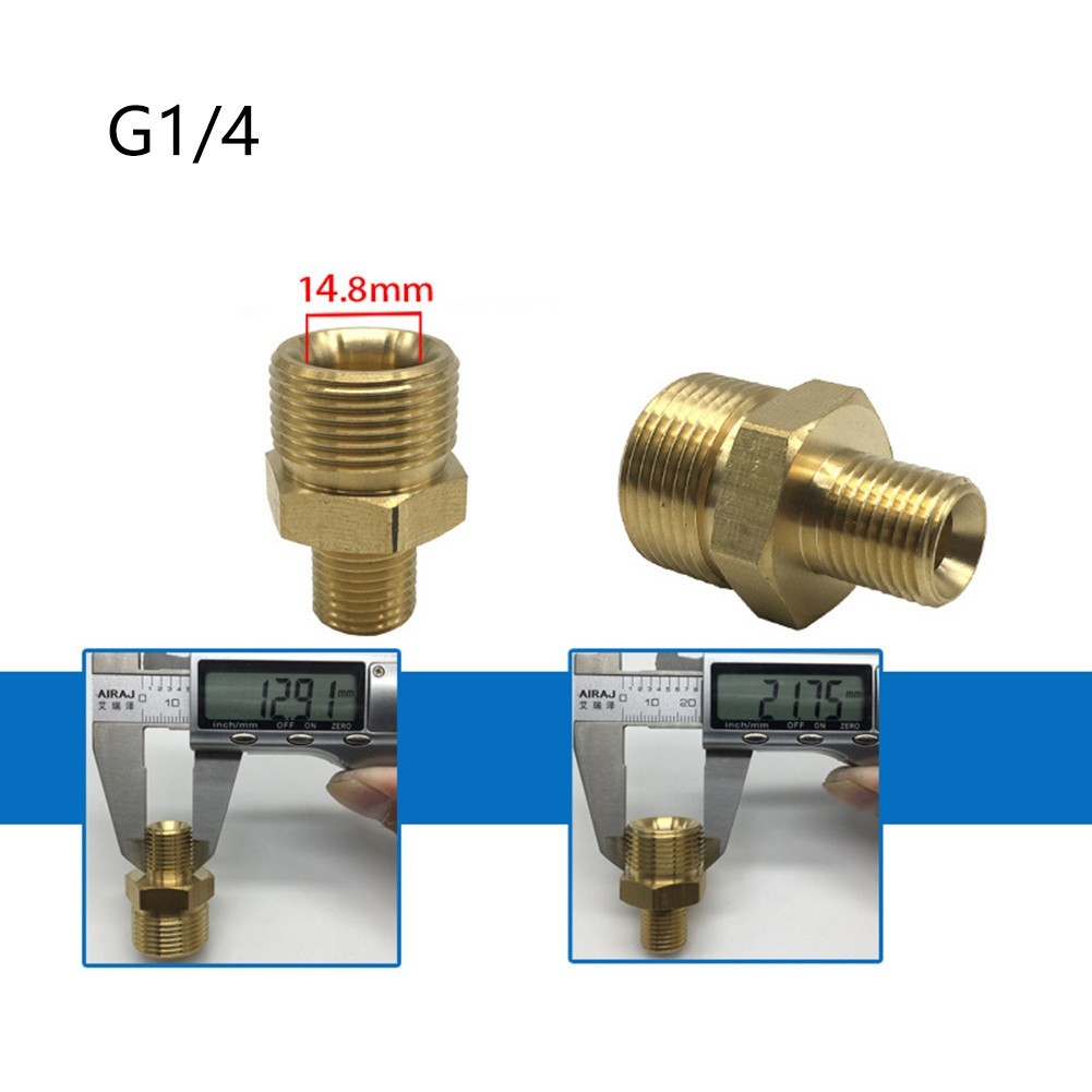 Brand New Adapter Connector High Quality Hose Internal Pipe Male G1/4″