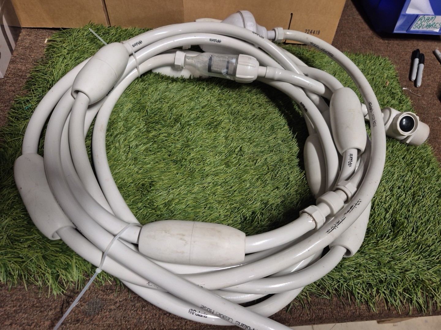 OEM Polaris G5 Leader Hose Complete swivels floats UWF backup valve, filter *C24