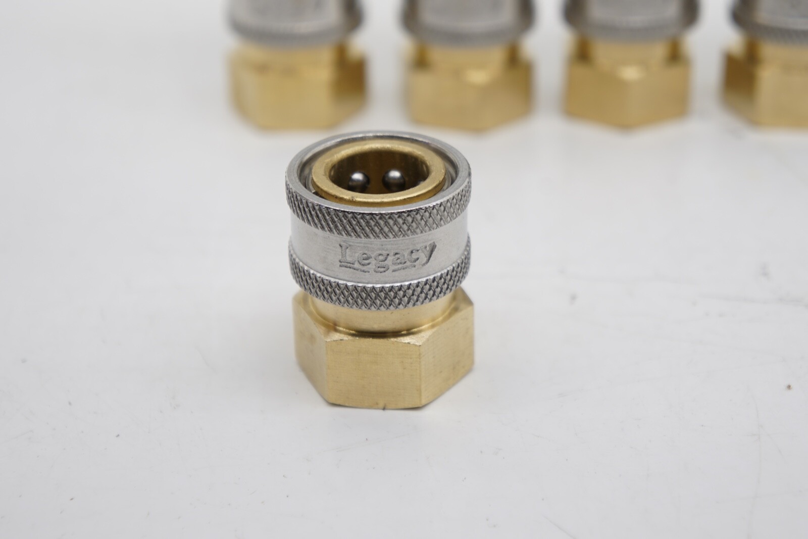 10Pc Legacy 9.802-166.0 4000 PSI 3/8″ FPT Pressure Washer Hose Quick Coupler Soc