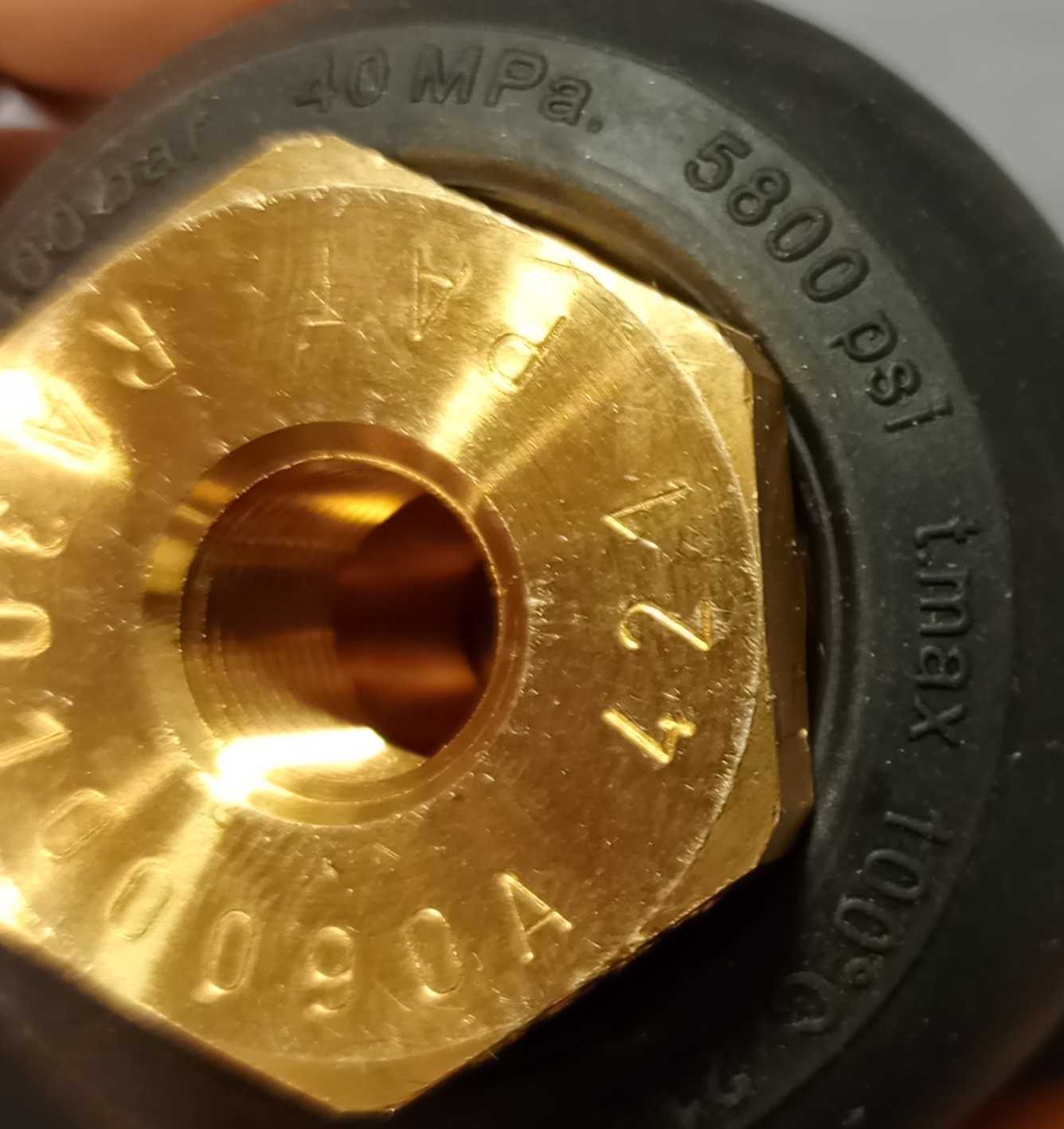 Turbo Nozzle 5800 PSI P. Max .400 Bar