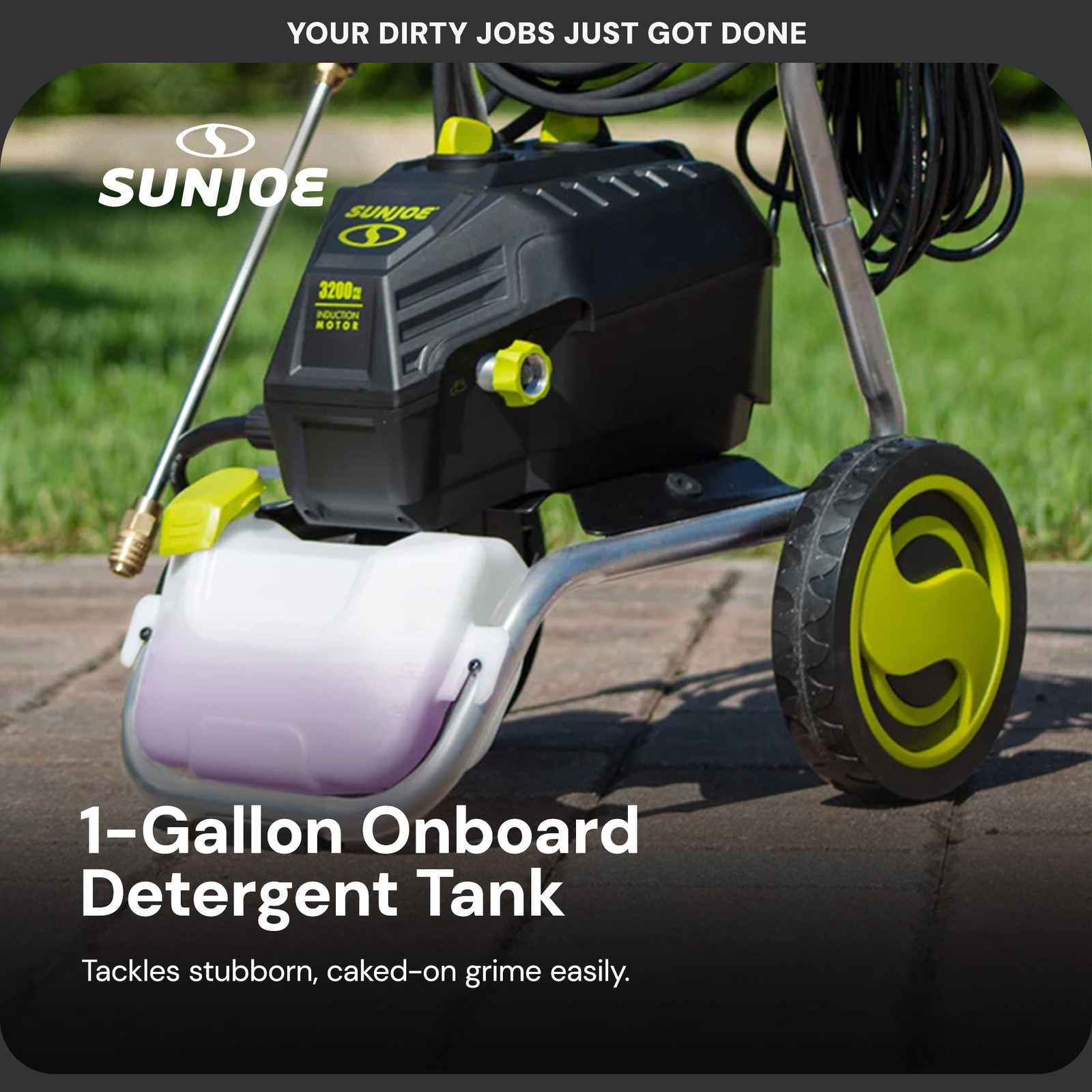 Sun Joe Electric Pressure Washer, Power Tool with 5 Quick Connect Tips, SPX4800