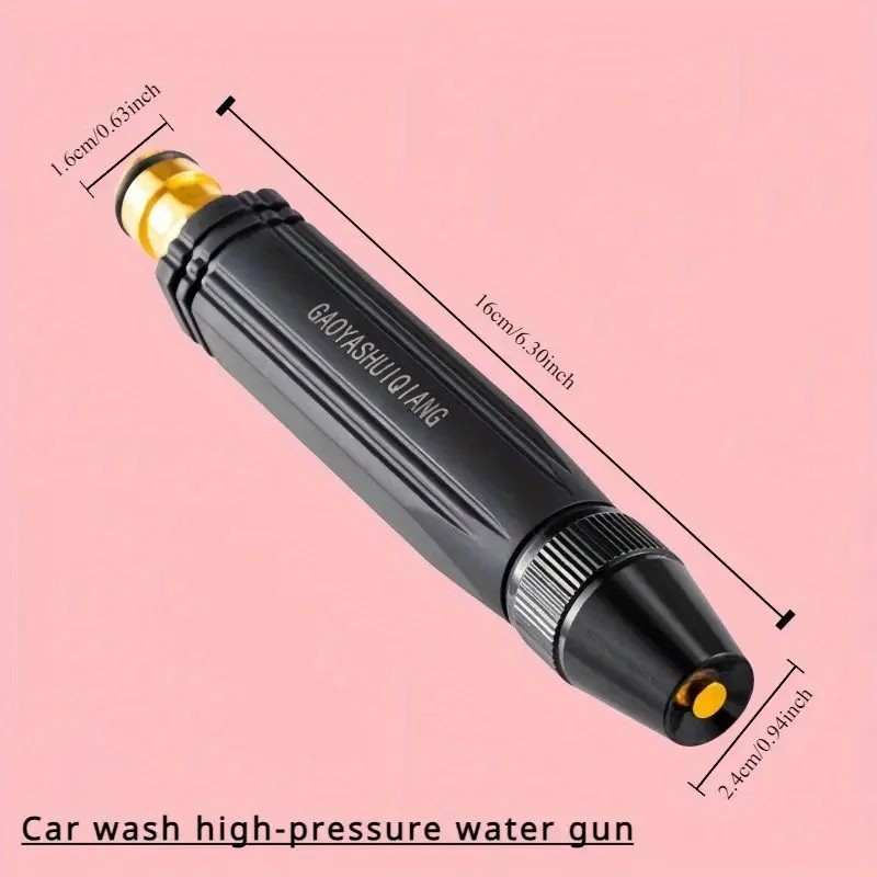 High Pressure Hose Nozzle Water Gun for Car Wash Garden Pressure Booster