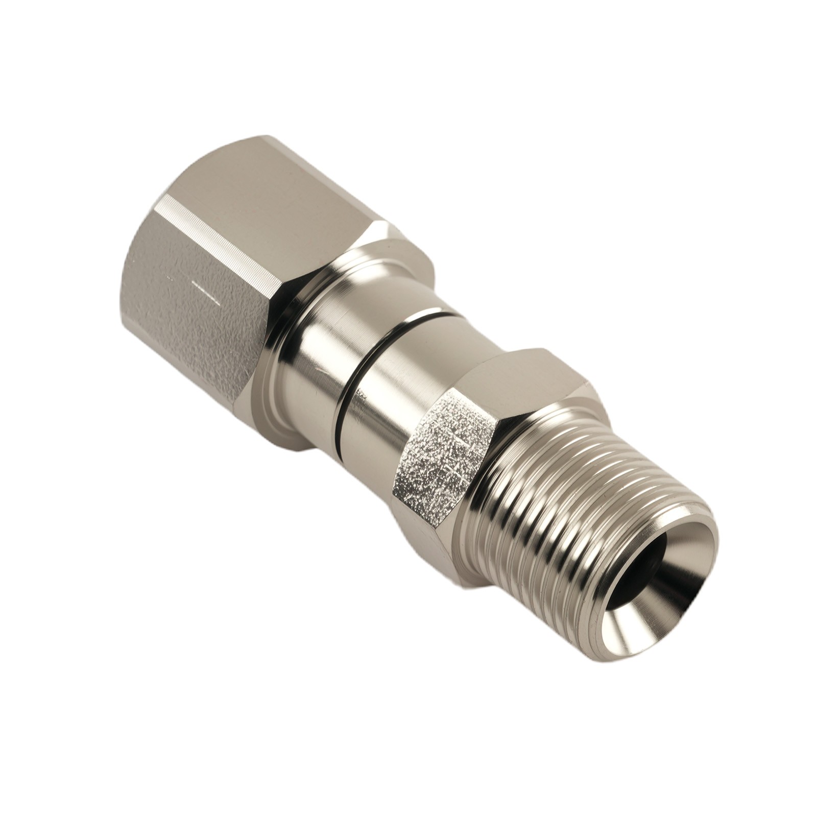 3/8″ NPT 360° Swivel Adapter for Pressure Washer Hose Connection Stainless