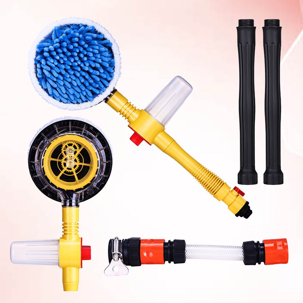 Car Washer Brush Assorted Color For Car Washing 1 Set 11.8×1.4×0.8in