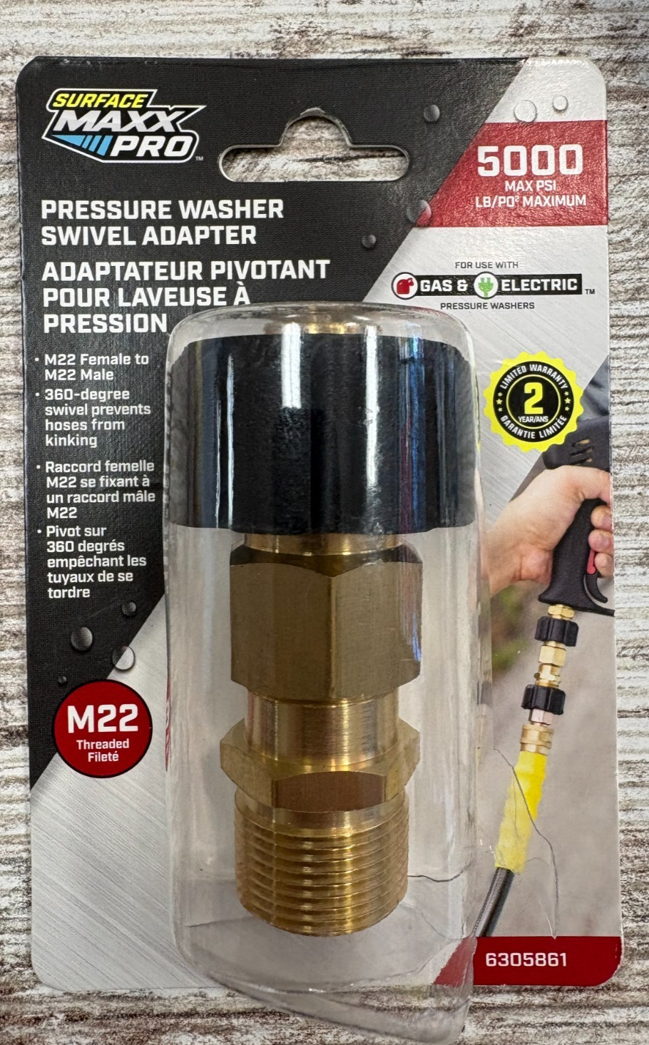 $196.97 TOTAL VALUE!! NEW!! Suface Maxx Pressure Washer Pro KIT!!