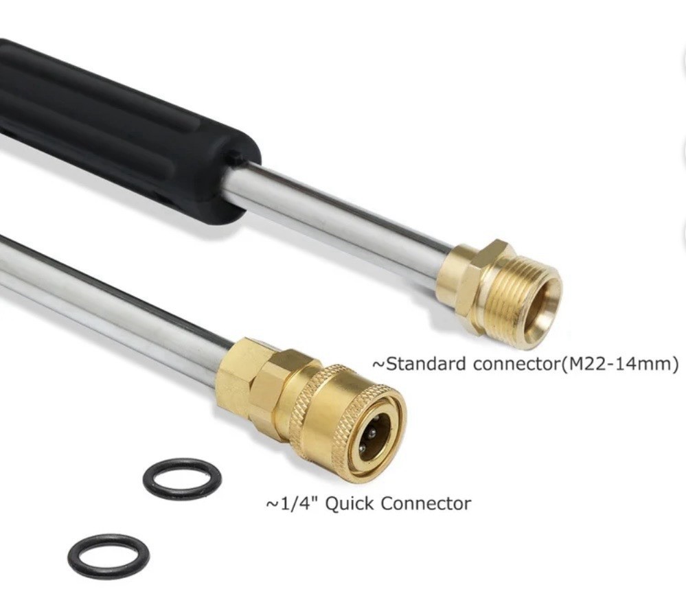 Pressure Washer Extension Wand 33In 4000 PSI High Pressure Extension Wand MP003