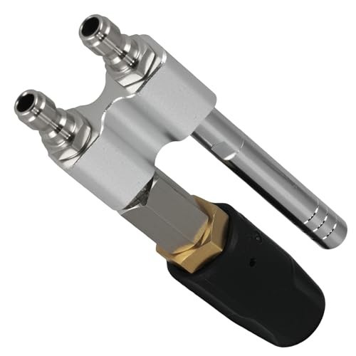 Adjustable 2-in-1 Soft Wash Nozzle for Pressure Washer, 0-60° Spray, 6000 PSI