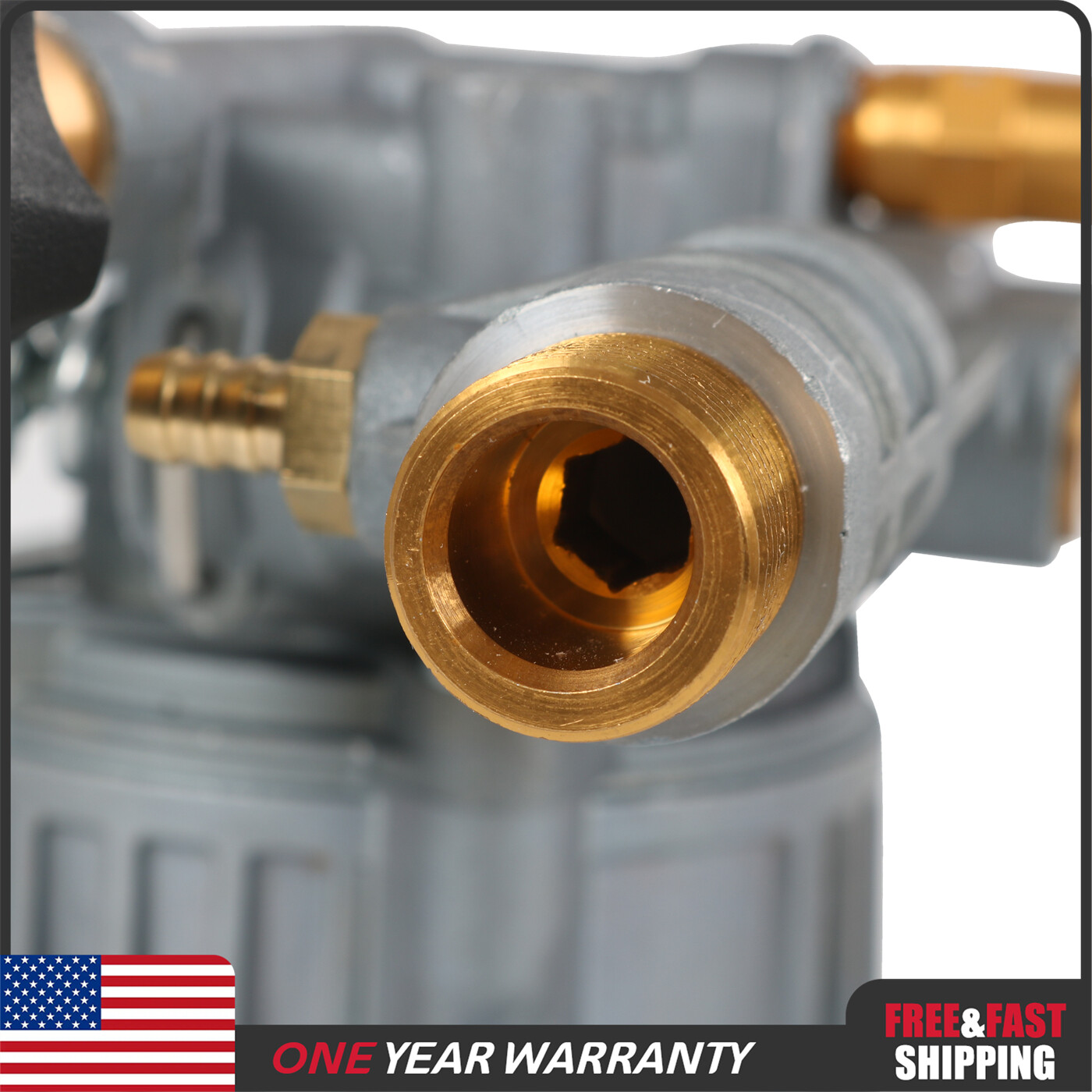 3300 PSI 2.4 GPM 3/4″ Shaft New Axial Cam 90028 Pressure Washer Pump Kit