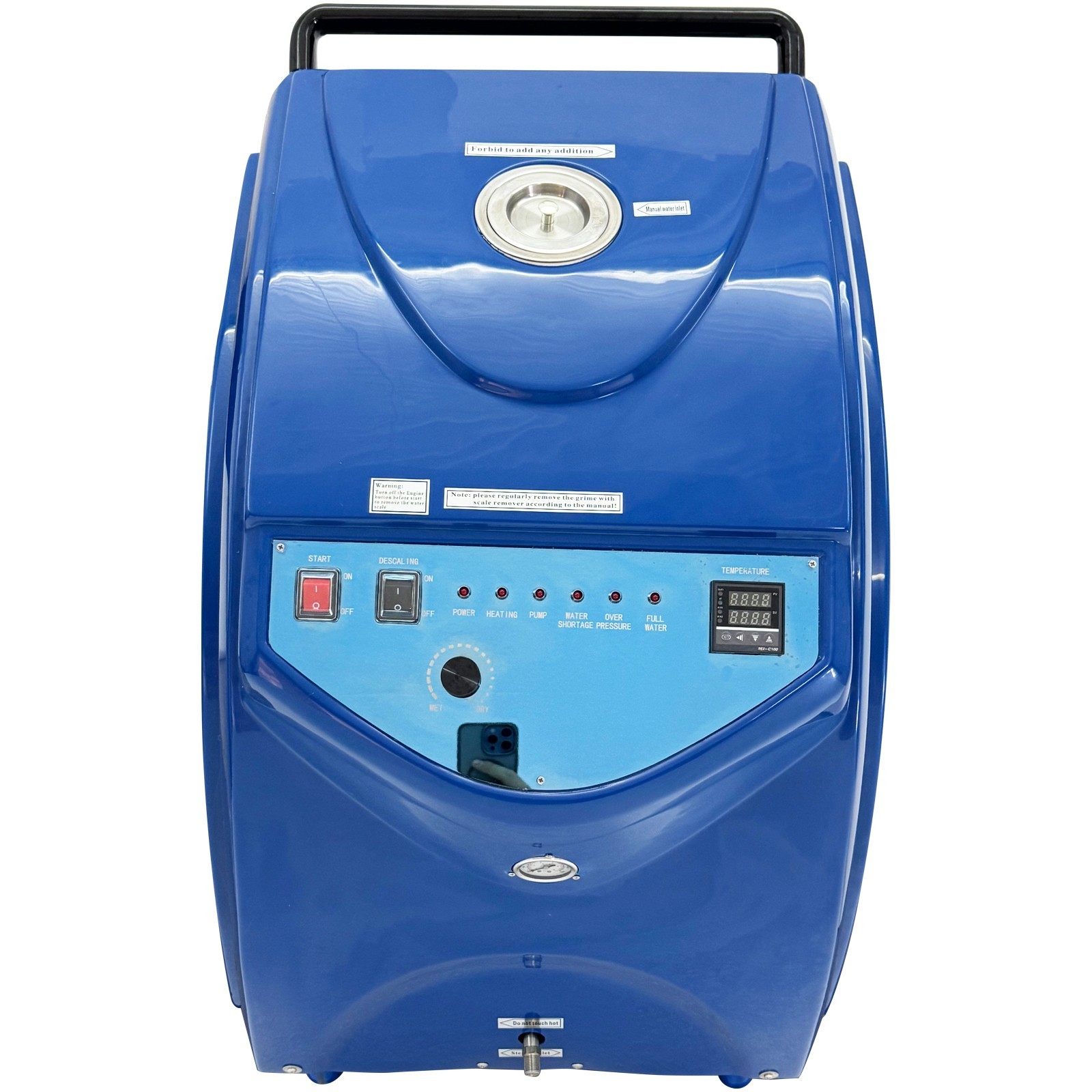 220V 6KW High Pressure Steam Cleaner Commercial Car Washer 6-13Bar 167-198℃