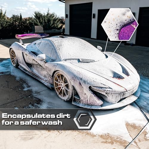 16 Fl Oz Automotive Foaming Car Shampoo – Dark Ice – Pack of 1