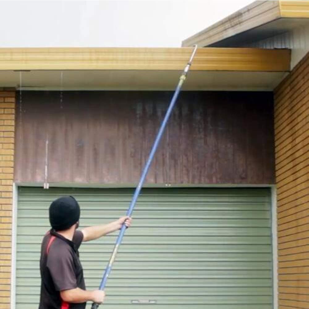 Adjustable Pressure Washer Gutter Cleaning Attachment 4000PSI 13IN 1/4QC with 5