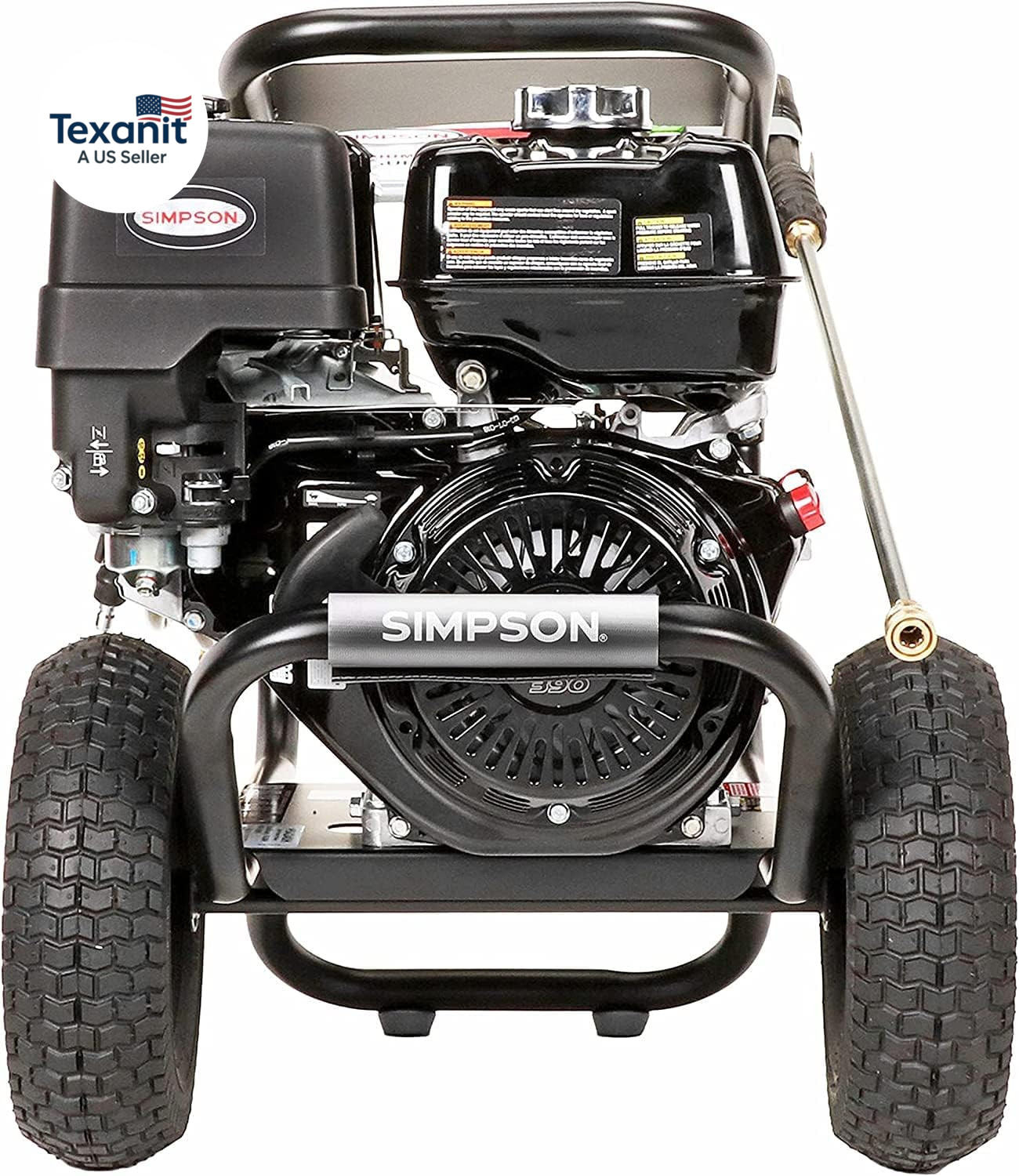 PS4240 Powershot Gas Pressure Washer Powered by Honda GX390, 4200 PSI at 4.0 GPM