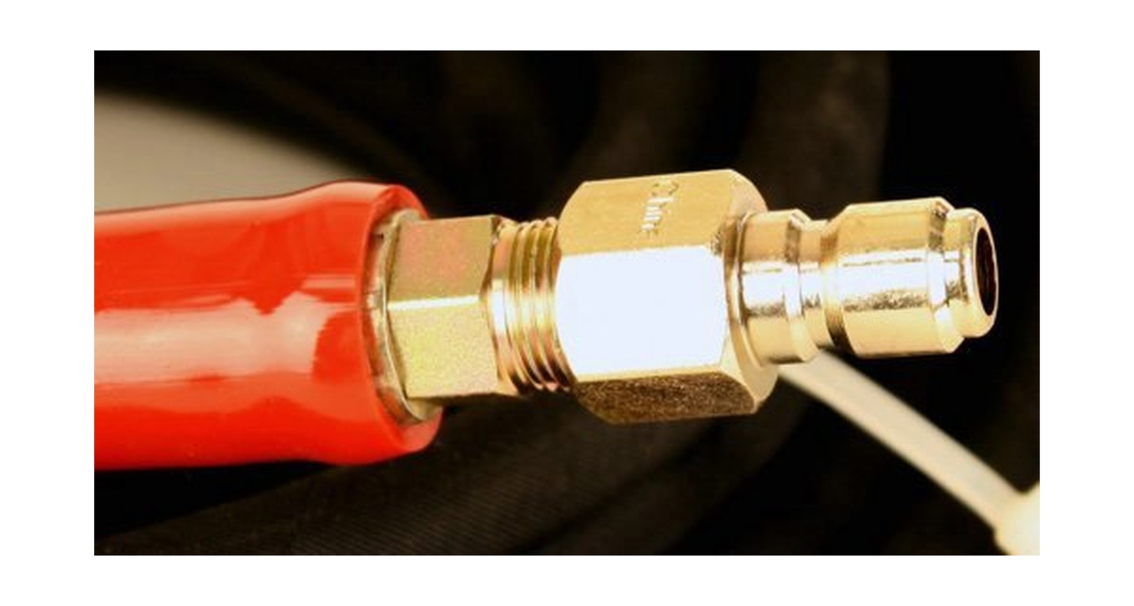 6000 PSI BLACK 2 Wire Braid Pressure Washer Hose 100ft. & Couplers