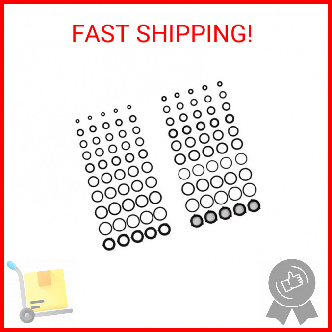 Tool Daily Pressure Washer O Rings Kit for Pump, Hose, Gun, Wand, Coupler, Adapt