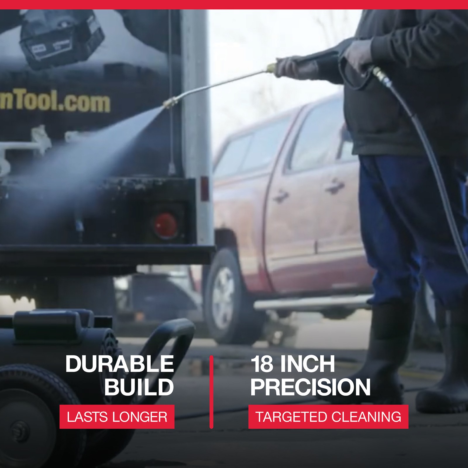 NorthStar Pressure Washer Lance, 4000 PSI, 12 GPM, 18.5in.L