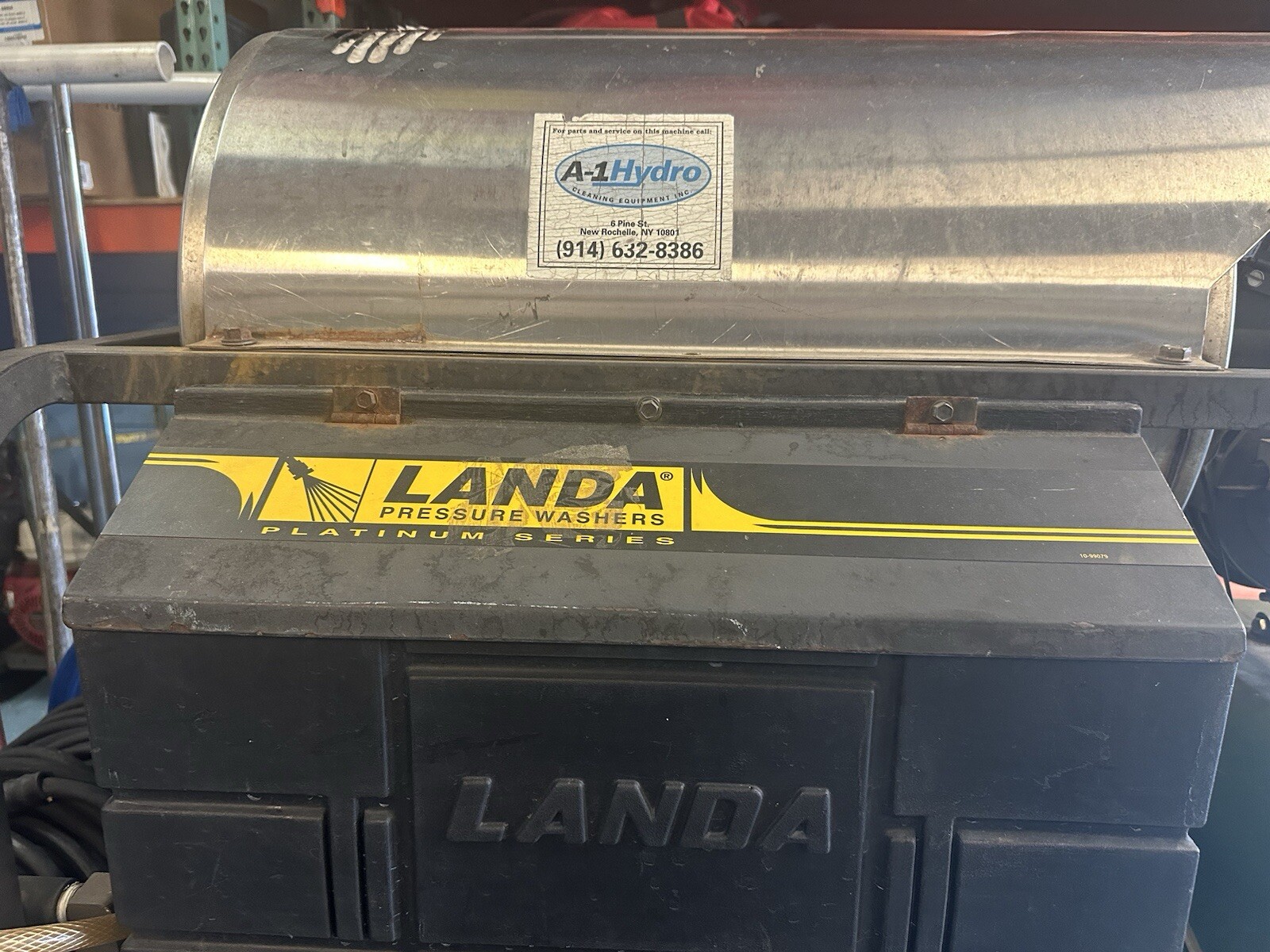 Landa PGHW5-30221E Hot Water Natural Gas Pressure Washer w/ Trailer & Much More