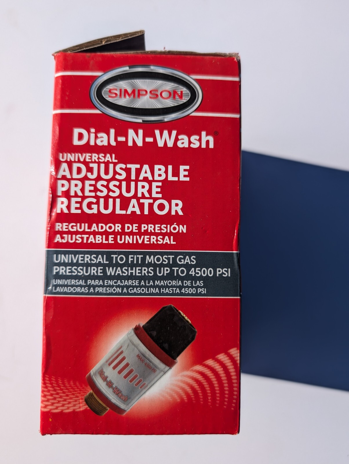 Simpson 4500psi Adjustable Pressure Washer Regulator Tip Nozzle Dial-N-Wash