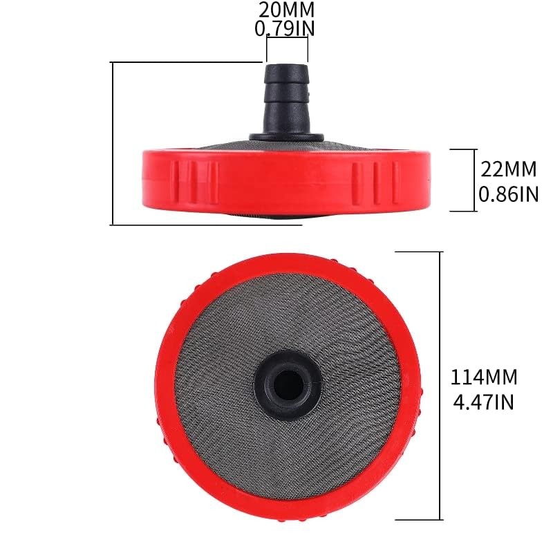 Household Hose Filter Water Pump Sediment Filter 40 Mesh 304 SS 1/2 3/4 Inch