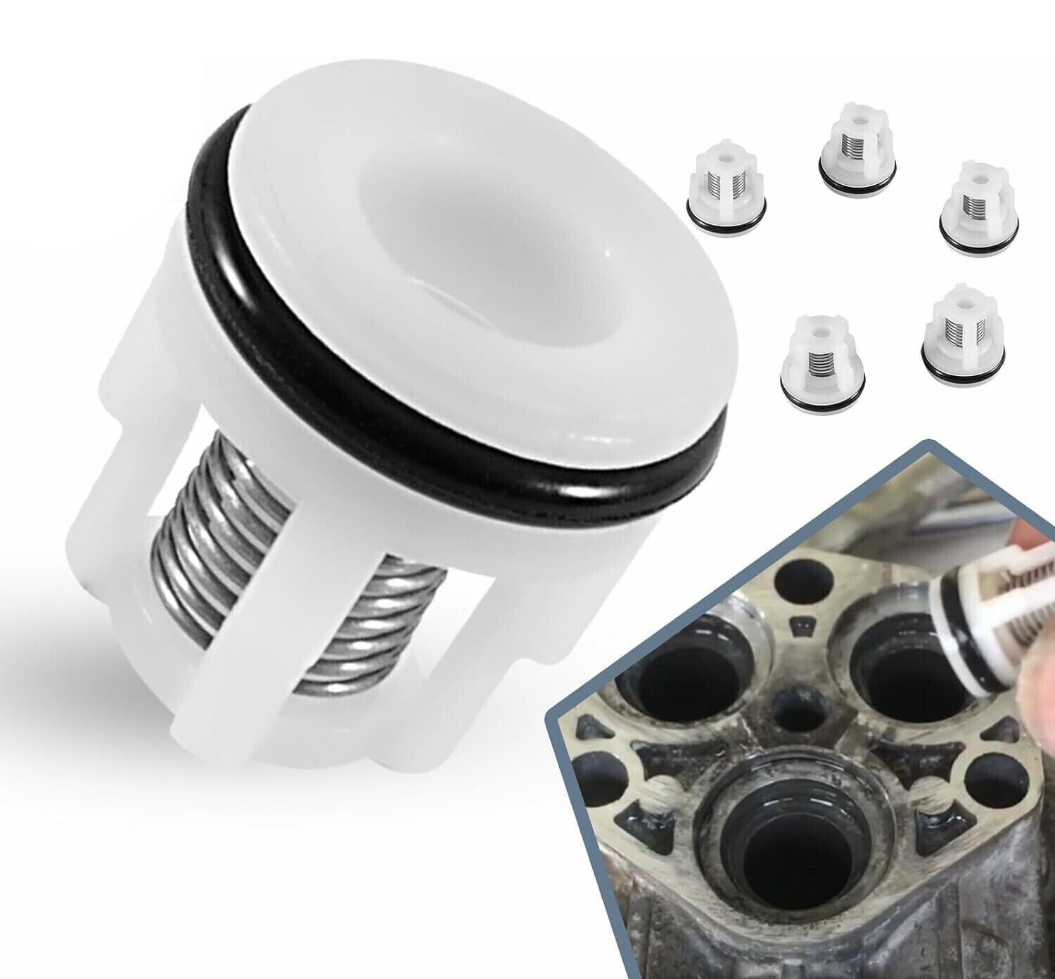 AR2233 Pressure Washer Pump Check Valve Kit for AR Annovi Reverberi RMW Series