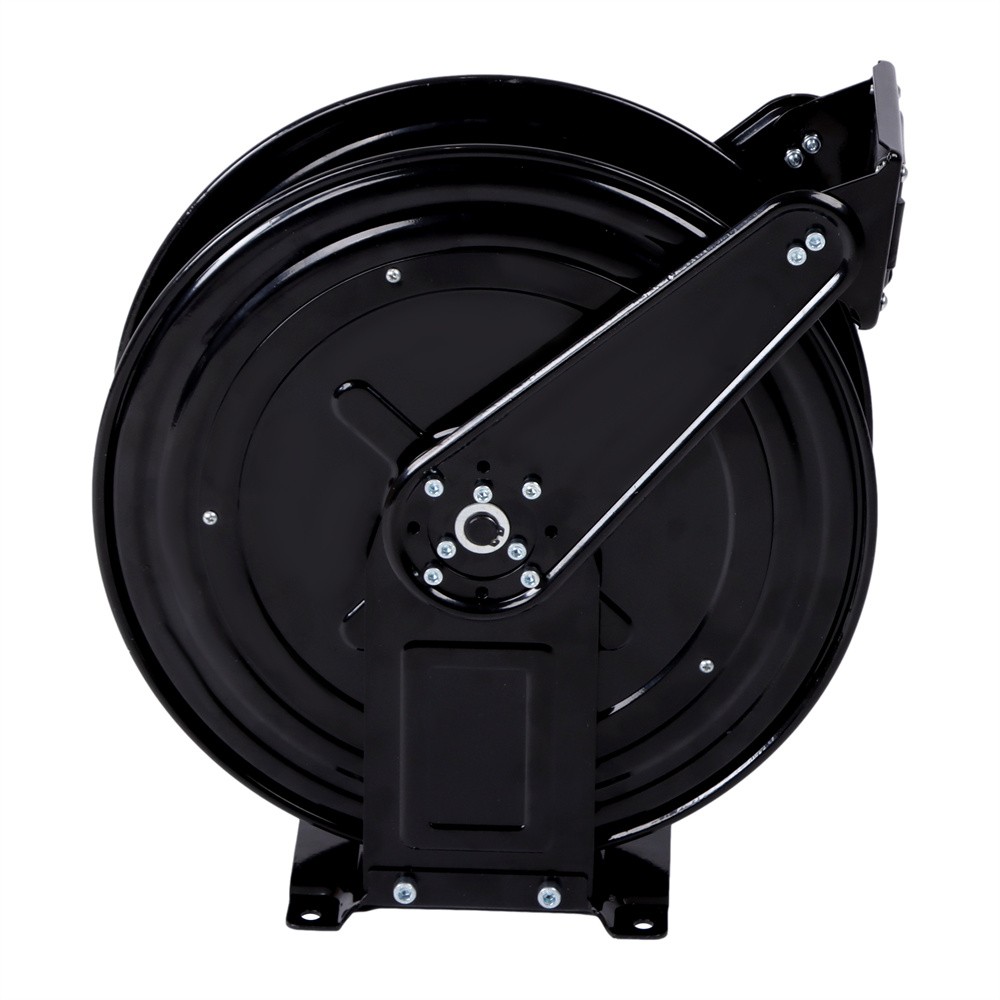 Auto-Retractable Pressure Washer Hose Reel 50FT x 3/8″ 4000 PSI Heavy Duty