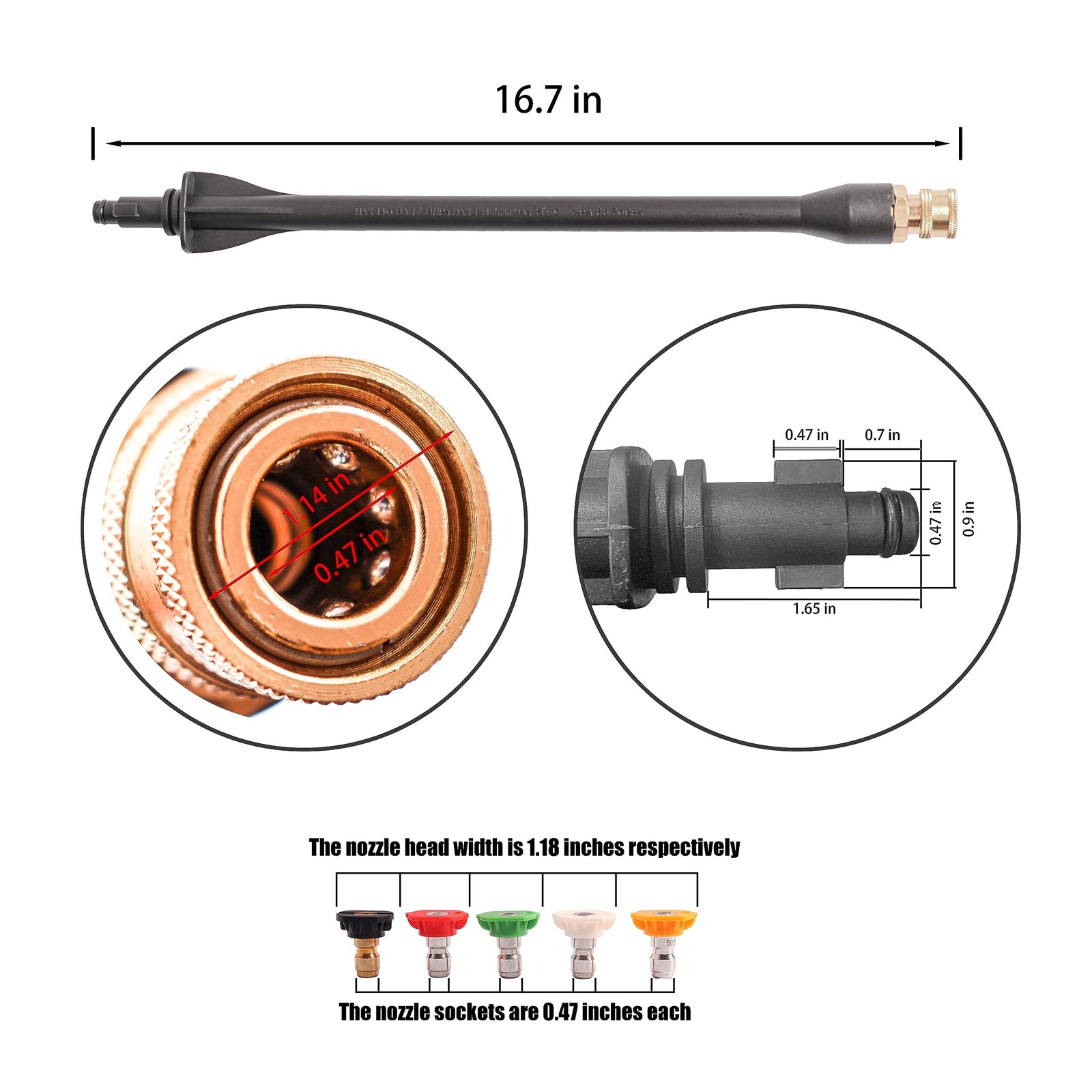 308494075 Pressure Washer Wand for Ryobi Pressure Washer