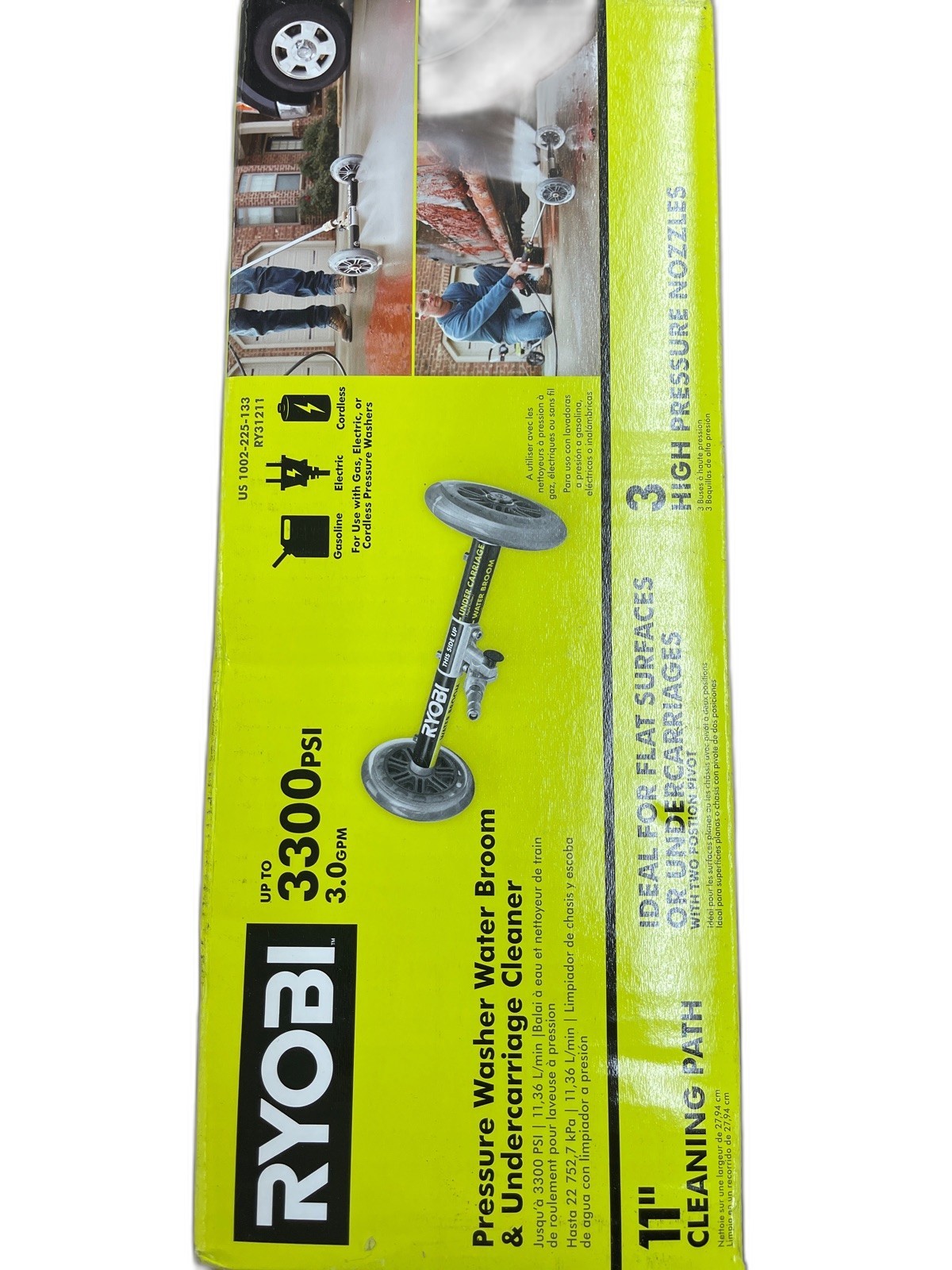 RYOBI Pressure Washer Water Broom