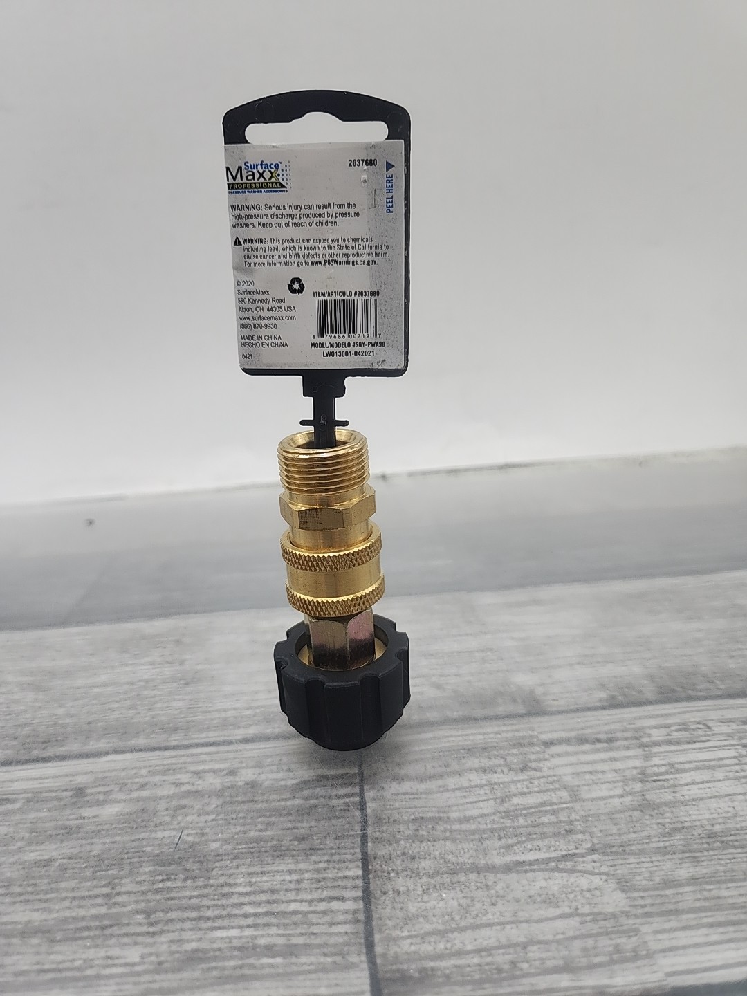 Surface Maxx M-22 to 1/4-in Quick Connect Kit [113]