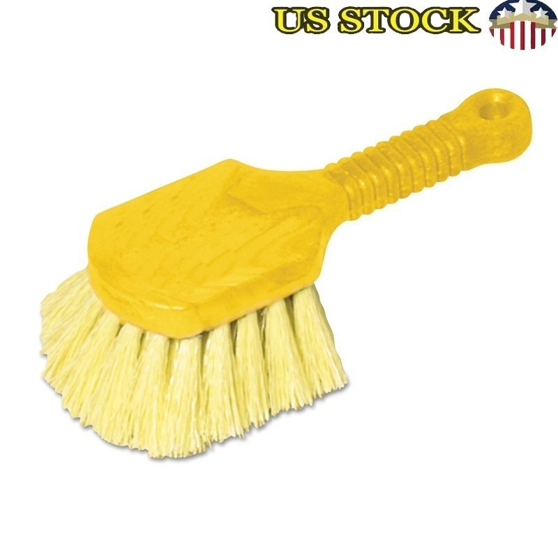 Heavy Duty Cleaning Brush Multi Purpose Tires Grills Decks Trucks Concrete New