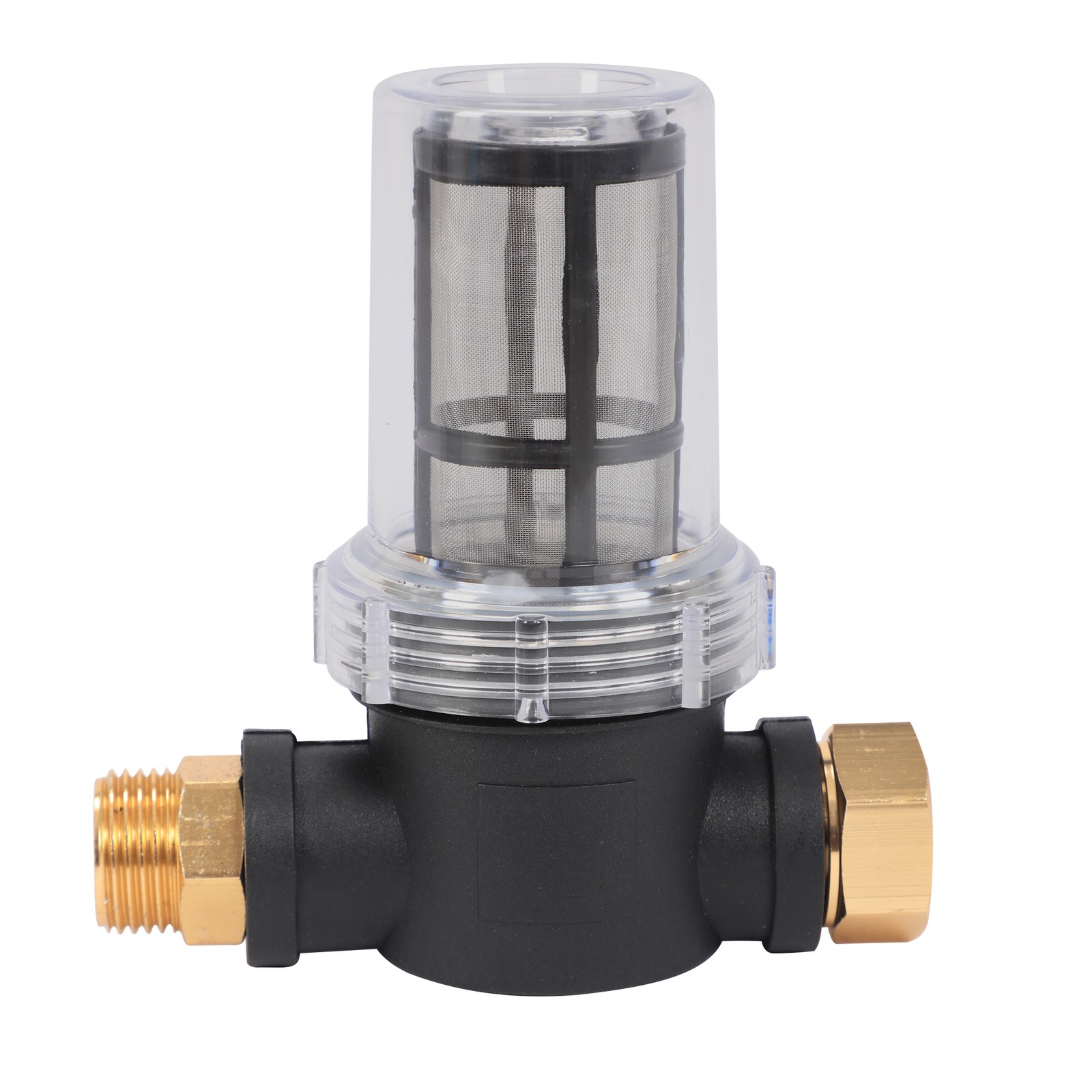 Garden Hose Inlet Filter Inline Water Pressure Washer Washing Machine Sediment