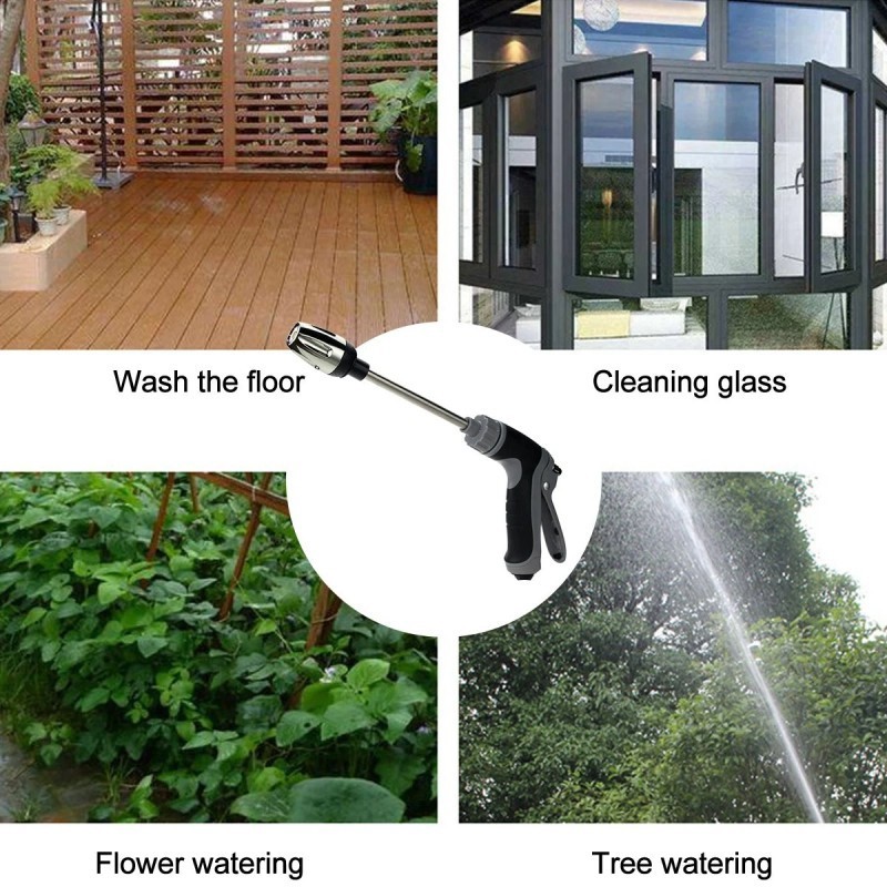 25ft, 50ft, 75ft, 100ft, Expanding Water Hose No-Kink Garden Hose with Nozzle