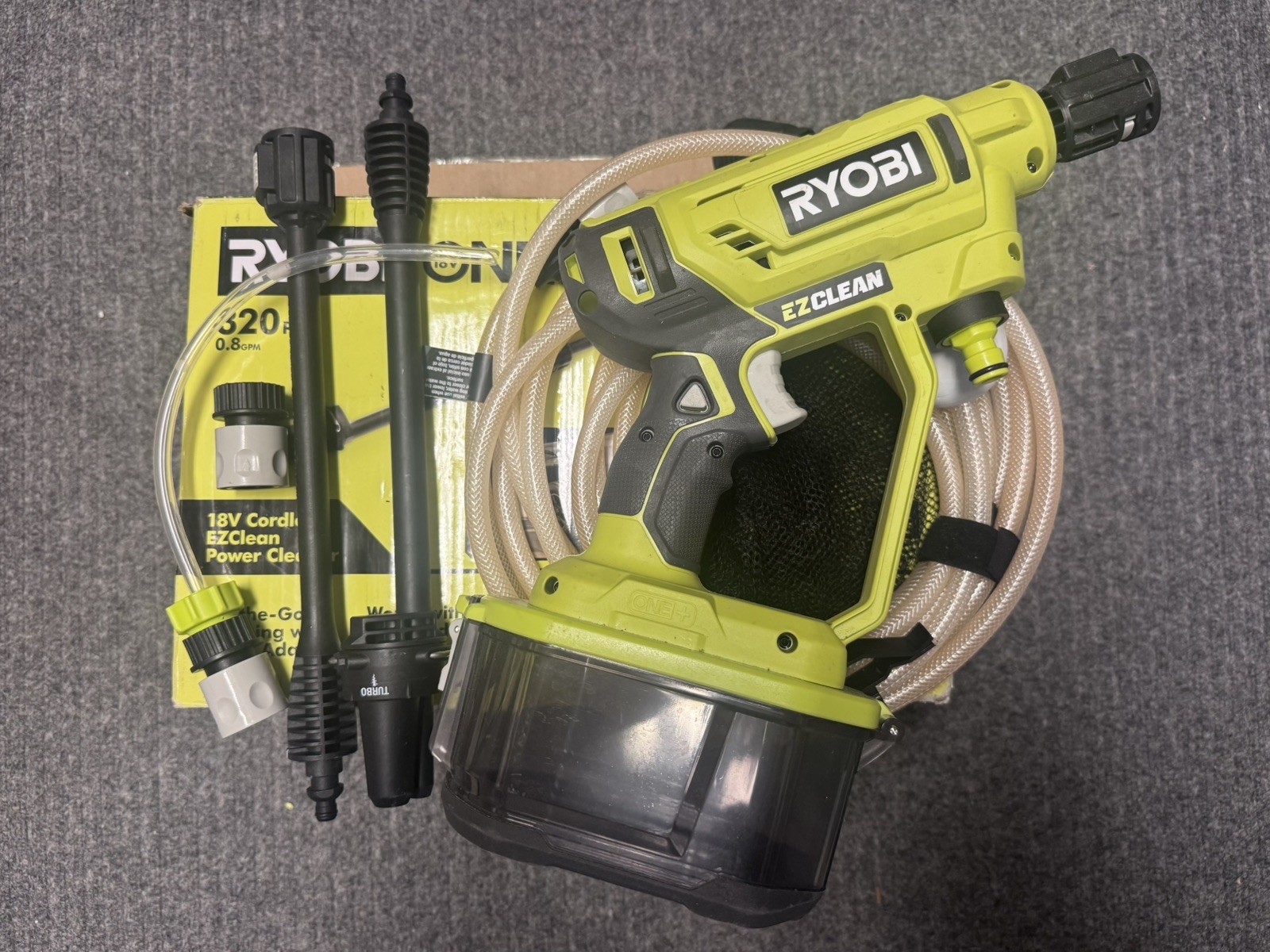 Ryobi EZClean Pressure Washer “Used Slightly w/Box”
